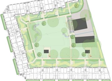 Planung der Freianlagen.